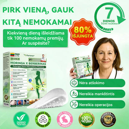 【𝐏𝐚𝐬𝐤𝐮𝐭𝐢𝐧ė𝐬 𝐝𝐢𝐞𝐧𝐨𝐬 𝐚𝐤𝐜𝐢𝐣𝐚 – 𝟗𝟎 % 𝐧𝐮𝐨𝐥𝐚𝐢𝐝𝐚 】 🍃🍃Florisma® 𝑀𝑜𝑟𝑖𝑛𝑔𝑎 𝑋 𝐵𝑒𝑟𝑏𝑒𝑟𝑖𝑛𝑎𝑠 10-𝐼𝑁-1 𝑃𝑎ž𝑒𝑛𝑔ę𝑠 𝑁𝑎𝑛𝑜 𝑀𝑖𝑘𝑟𝑜𝑎𝑑𝑎𝑡𝑜𝑠 𝑃𝑙𝑒𝑖𝑠𝑡𝑟𝑎𝑠