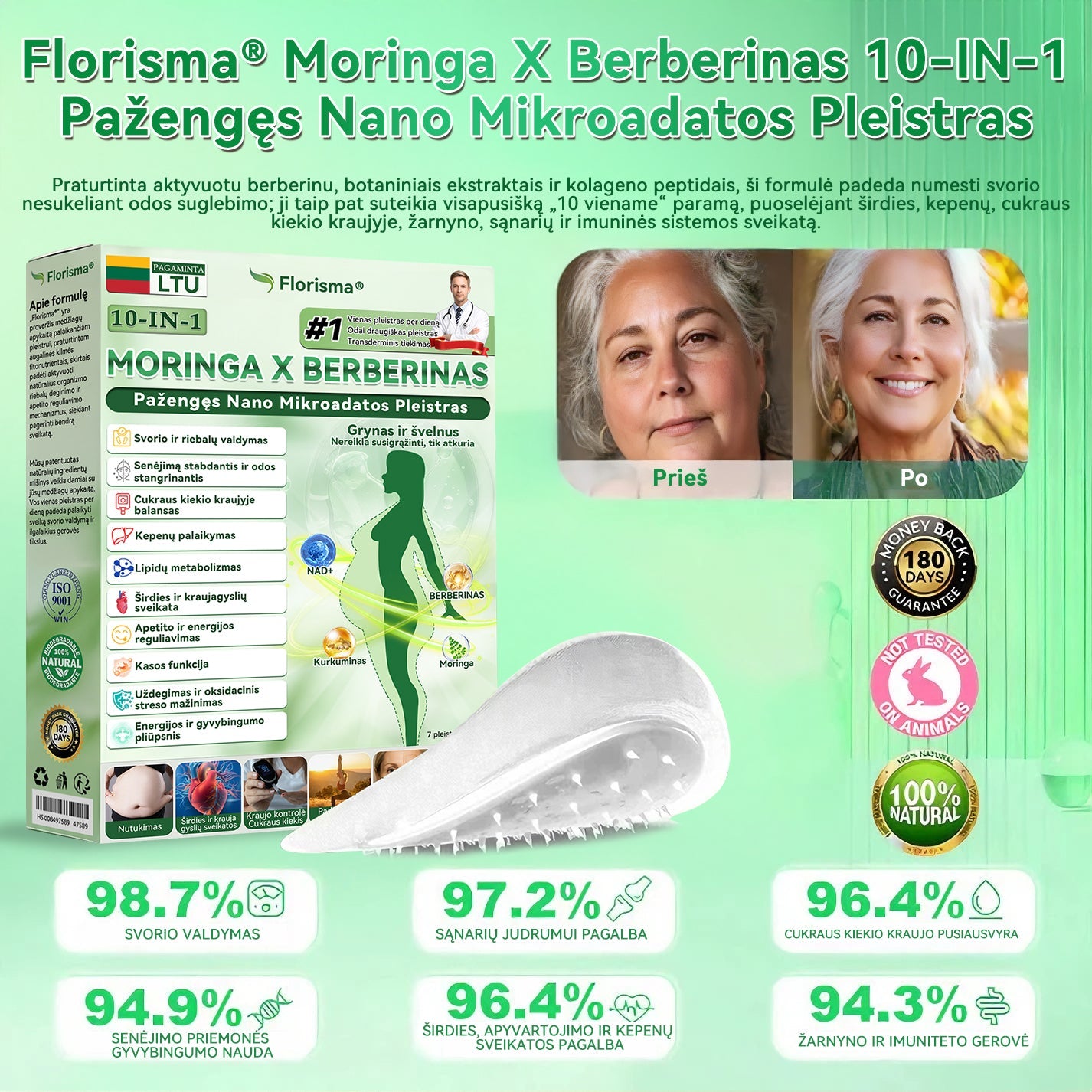 【𝐕𝐢𝐬𝐢š𝐤𝐚𝐢 𝐍𝐚𝐮𝐣𝐚𝐬 𝐏𝐋𝐔𝐒 𝐏𝐥𝐞𝐢𝐬𝐭𝐫𝐚𝐬 】 🍂🍂Florisma® 𝑀𝑜𝑟𝑖𝑛𝑔𝑎 𝑋 𝐵𝑒𝑟𝑏𝑒𝑟𝑖𝑛𝑎𝑠 10-𝐼𝑁-1 𝑃𝑎ž𝑒𝑛𝑔ę𝑠 𝑁𝑎𝑛𝑜 𝑀𝑖𝑘𝑟𝑜𝑎𝑑𝑎𝑡𝑜𝑠 𝑃𝑙𝑒𝑖𝑠𝑡𝑟𝑎𝑠