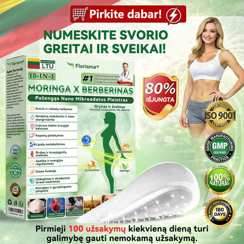 【𝐏𝐚𝐬𝐤𝐮𝐭𝐢𝐧ė𝐬 𝐝𝐢𝐞𝐧𝐨𝐬 𝐚𝐤𝐜𝐢𝐣𝐚 – 𝟗𝟎 % 𝐧𝐮𝐨𝐥𝐚𝐢𝐝𝐚 】 🍃🍃Florisma® 𝑀𝑜𝑟𝑖𝑛𝑔𝑎 𝑋 𝐵𝑒𝑟𝑏𝑒𝑟𝑖𝑛𝑎𝑠 10-𝐼𝑁-1 𝑃𝑎ž𝑒𝑛𝑔ę𝑠 𝑁𝑎𝑛𝑜 𝑀𝑖𝑘𝑟𝑜𝑎𝑑𝑎𝑡𝑜𝑠 𝑃𝑙𝑒𝑖𝑠𝑡𝑟𝑎𝑠
